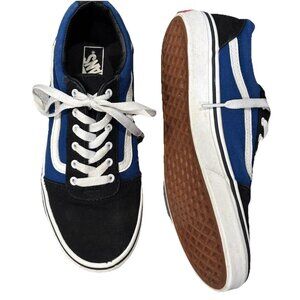 Vans Old Skool Shoes - Youth sz 6 Blue and Black